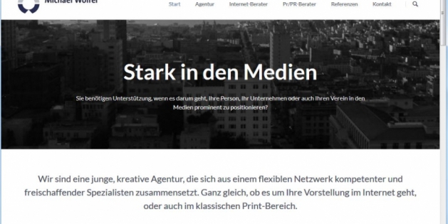 Homepage-Design, full-responsive, datenbank gestützt, Redaktionssystem Contao (CMS)