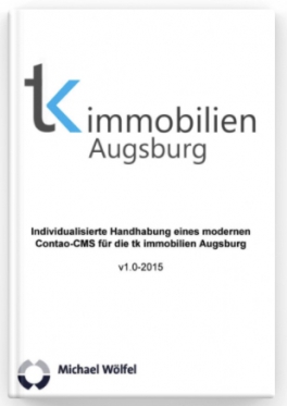 Individuell angefertigtes Benutzer-Handbuch für Contao-CMS Individuell angefertigtes Benutzer-Handbuch für Contao-CMS