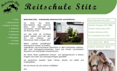 klassische WebSite-Gestaltung Reitschule Stitz in Gernsheim