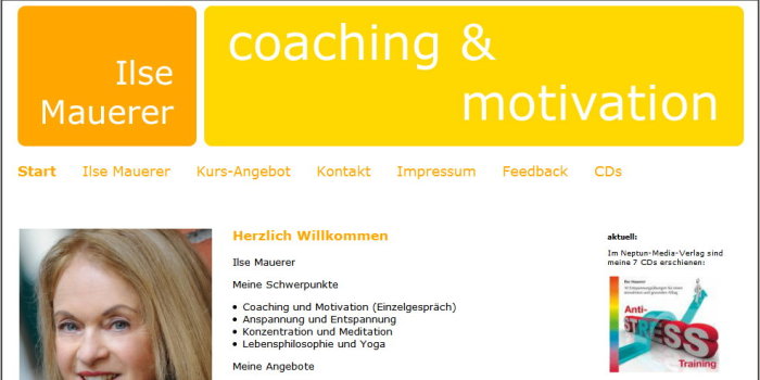 WebSite Lebenshilfe-Coaching